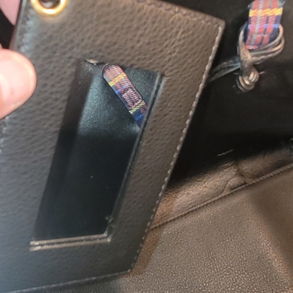 Balenciaga Everyday Tote Bag In Navy Plaid Like New With Cards And Receipt - Picture 15 of 15